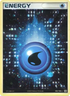 Carte Pokémon Énergie Eau 103 — EX Émeraude