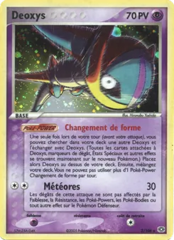 Carte Pokémon Deoxys 2 — EX Émeraude