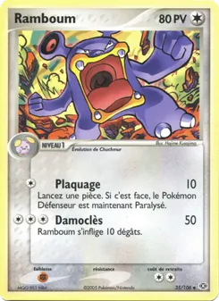 Carte Pokémon Ramboum 35 — EX Émeraude