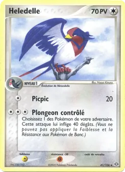 Carte Pokémon Hélédelle 41 — EX Émeraude