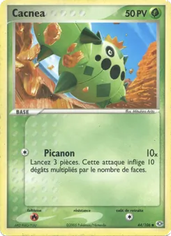 Carte Pokémon Cacnea 44 — EX Émeraude