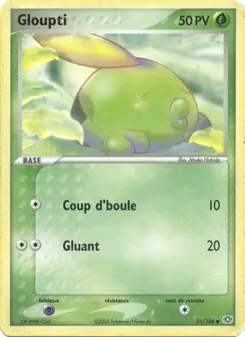 Carte Pokémon Gloupti 51 — EX Émeraude