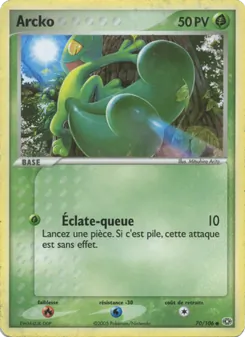 Carte Pokémon Arcko 70 — EX Émeraude