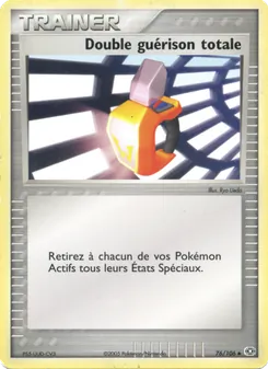 Carte Pokémon Double guérison totale 76 — EX Émeraude