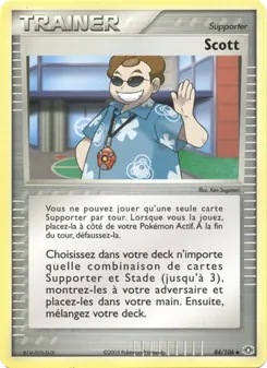Carte Pokémon Scott 84 — EX Émeraude