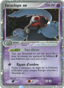 Carte Pokémon Teraclope ex 94 — EX Émeraude