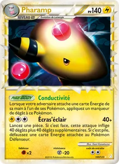 Carte Pokémon Pharamp 105 — HeartGold SoulSilver