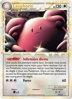 Carte Pokémon Leuphorie 106 — HeartGold SoulSilver