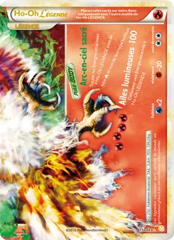 Carte Pokémon Ho-Oh LÉGENDAIRE 112 — HeartGold SoulSilver