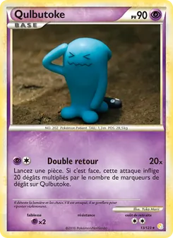 Carte Pokémon Qulbutoké 13 — HeartGold SoulSilver