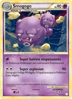 Carte Pokémon Smogogo 34