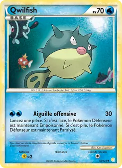 Carte Pokémon Qwilfish 50