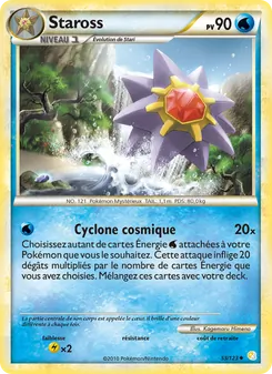 Carte Pokémon Staross 53