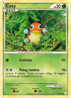 Carte Pokémon Coxy 71 — HeartGold SoulSilver