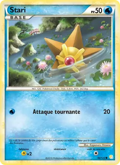 Carte Pokémon Stari 84 — HeartGold SoulSilver