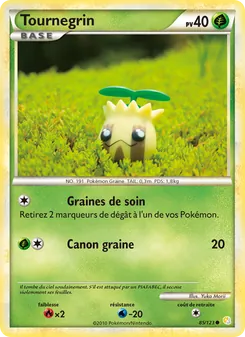 Carte Pokémon Tournegrin 85 — HeartGold SoulSilver