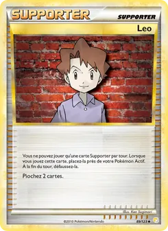 Carte Pokémon Leo 89 — HeartGold SoulSilver