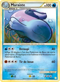 Carte Pokémon Maraiste 9 — HeartGold SoulSilver