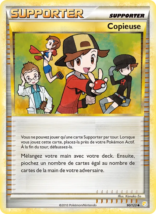 Carte Pokémon Copieuse 90/123 de l'extension HeartGold SoulSilver
