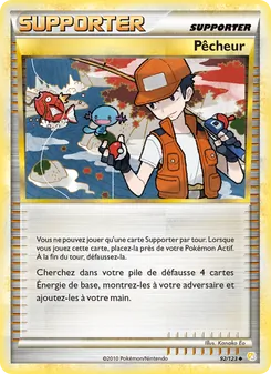 Carte Pokémon Pêcheur 92 — HeartGold SoulSilver