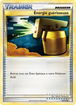 Carte Pokémon Énergie guérisseuse 93 — HeartGold SoulSilver