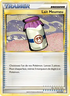 Carte Pokémon Lait Meumeu 94 — HeartGold SoulSilver