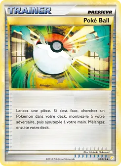 Carte Pokémon Poké Ball 95 — HeartGold SoulSilver