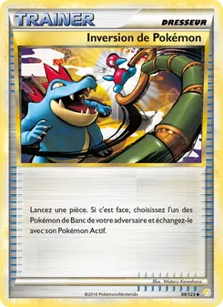 Carte Pokémon Inversion de Pokémon 99 — HeartGold SoulSilver