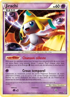 Carte Pokémon Jirachi 1 — Déchaînement