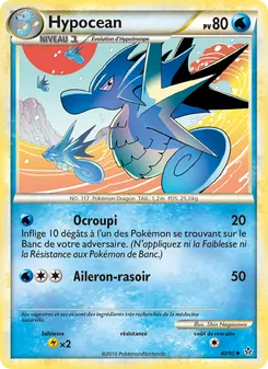 Carte Pokémon Hypocean 40 — Déchaînement