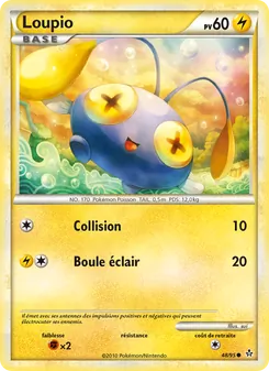 Carte Pokémon Loupio 48 — Déchaînement