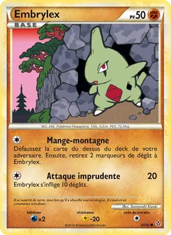 Carte Pokémon Embrylex 50 — Déchaînement