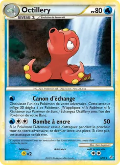 Carte Pokémon Octillery 6 — Déchaînement