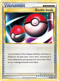Carte Pokémon Double boule 72 — Déchaînement