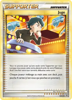 Carte Pokémon Juge 78 — Déchaînement
