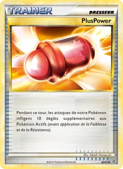 Carte Pokémon PlusPower 80 — Déchaînement