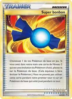 Carte Pokémon Super bonbon 82 — Déchaînement