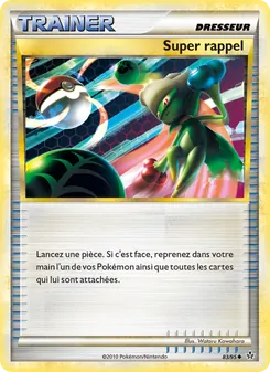 Carte Pokémon Super rappel 83 — Déchaînement