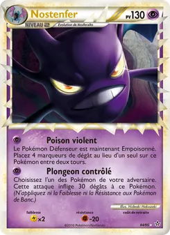 Carte Pokémon Nostenfer 84 — Déchaînement