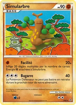 Carte Pokémon Simularbre 9 — Déchaînement