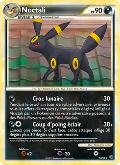 Carte Pokémon Noctali 10