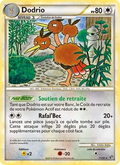 Carte Pokémon Dodrio 11 — Indomptable