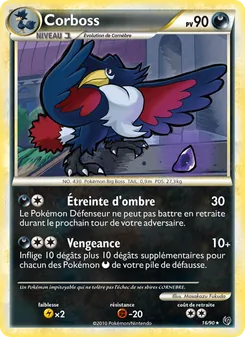 Carte Pokémon Corboss 16