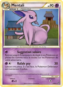Carte Pokémon Mentali 2