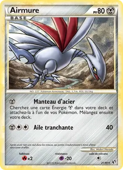 Carte Pokémon Airmure 21