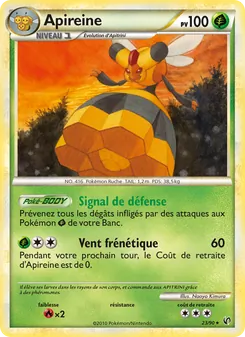 Carte Pokémon Apireine 23