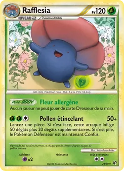 Carte Pokémon Rafflesia 24