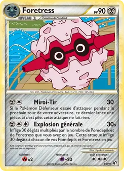 Carte Pokémon Foretress 3