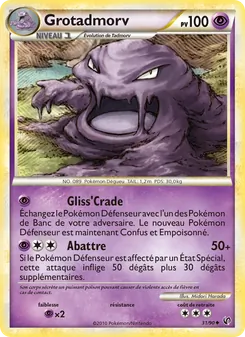 Carte Pokémon Grotadmorv 31