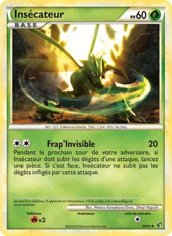 Carte Pokémon Insecateur 36
